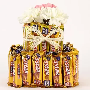 Chocolatey Carnations Premium Arrangement