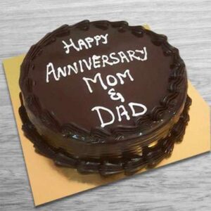 Send Gifts to Jalandhar 11 Happy Anniversary Cake for Parents