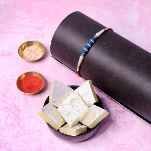 Pearl Rakhi N Kaju Katli