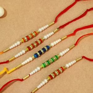 Delightful Rakhi Set Of 5
