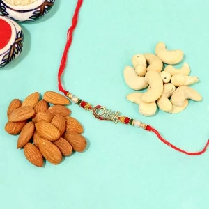 Designer Rakhi with crunchies