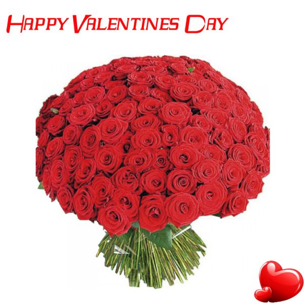 Romantic Red Rose Bouquet for Valentine’s Day 1 Romantic Red Rose Bouquet for Valentine’s Day